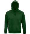 03568 Unisex Stellar Organic Hoodie Bottle Green colour image